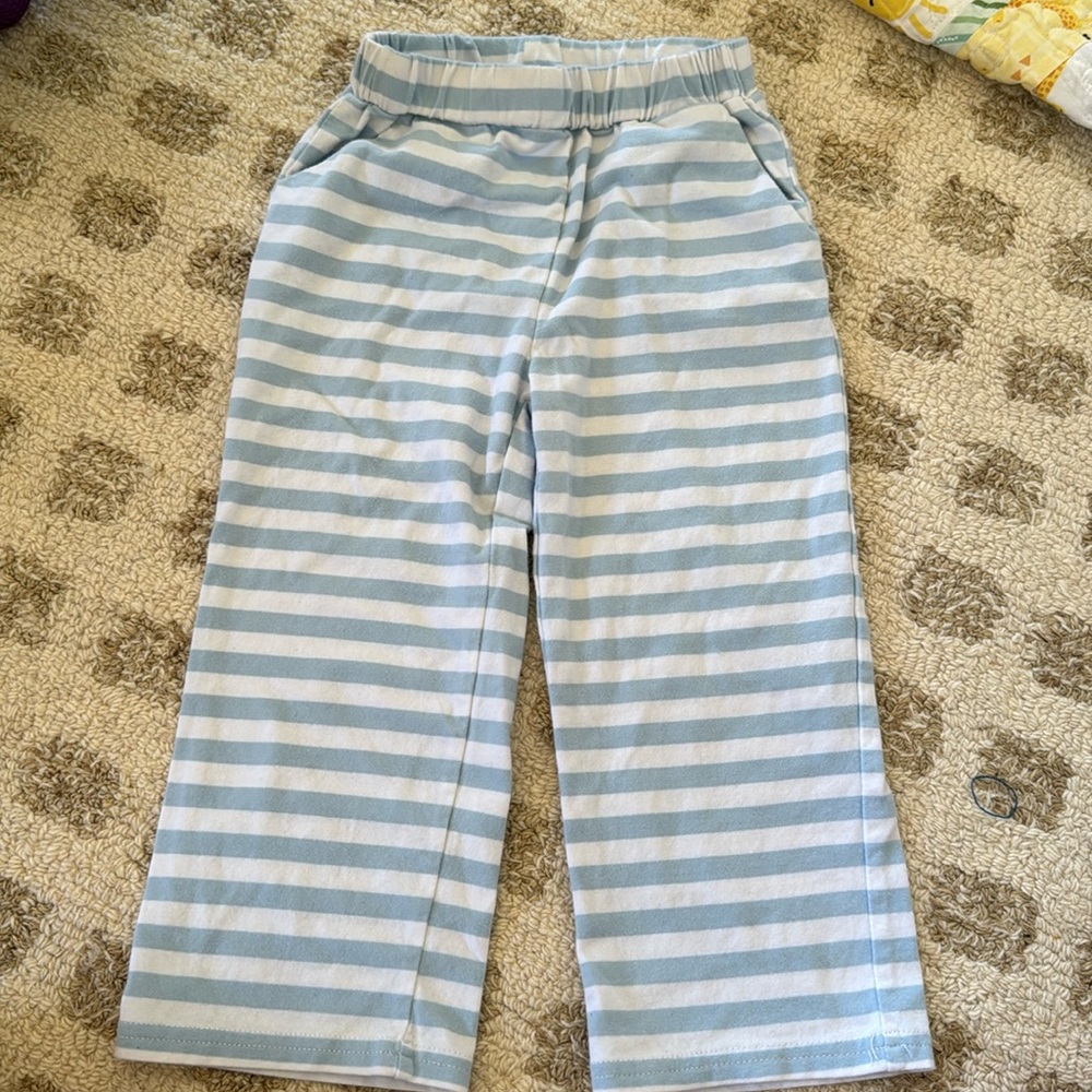 Stitchy Fish striped play pants